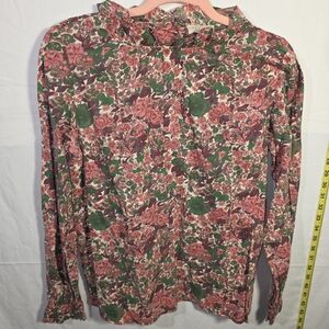 Sezane Multicolor Floral Top